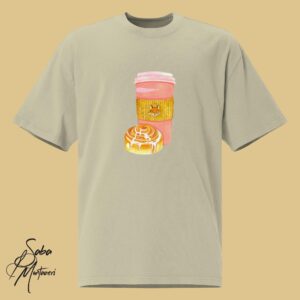 Cinnamon Morning Oversized t-shirt