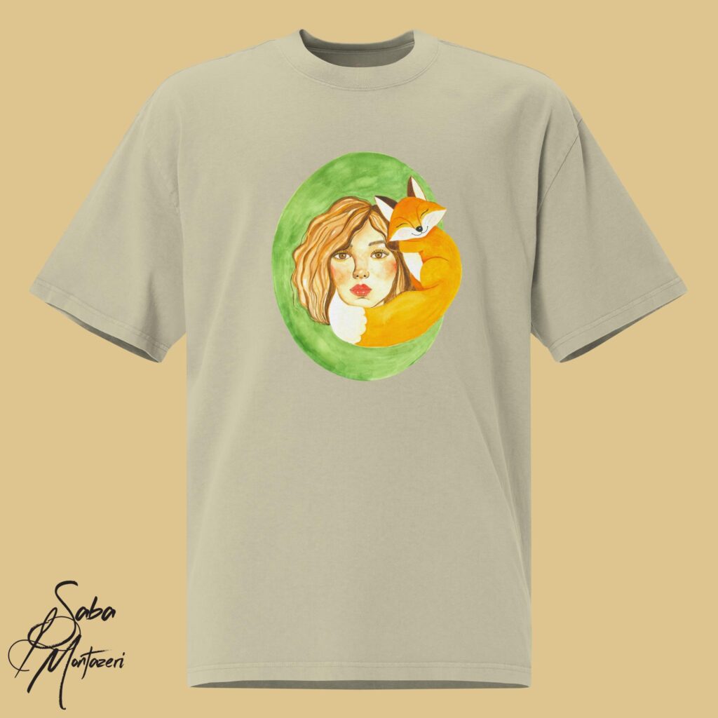 Wrapped in Autumn Oversized t-shirt